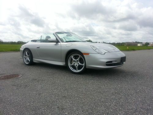 2003 porsche carrera 911 996 2003 convertible w/both hard top and soft top