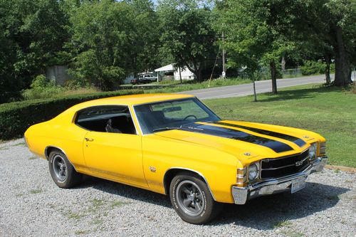 1971 chevrolet chevelle 454 ss no reserve....must check out!