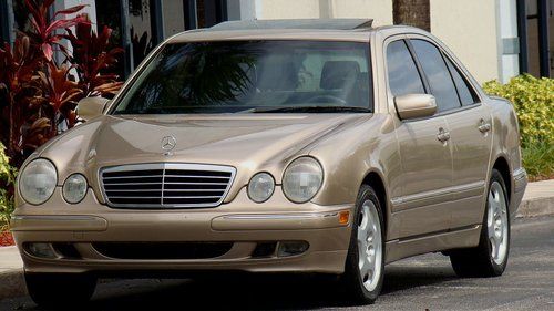 2001 mercedes benz e430 luxury sedan two owner florida car no reserve