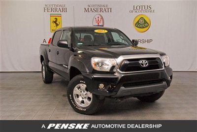 2013 toyota tacoma awd double cab~trd~rear camera~bed liner~one owner