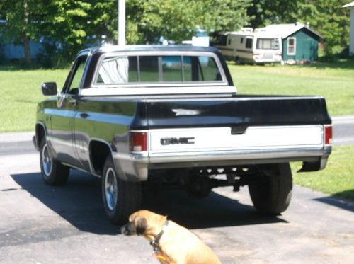 Gmc Sierra Trucks For Sale >> Purchase used 1984 gmc high sierra 1500 short bed, black ... Gmc Sierra Trucks For Sale >> Purchase used 1984 gmc high sierra 1500 short bed, black ...