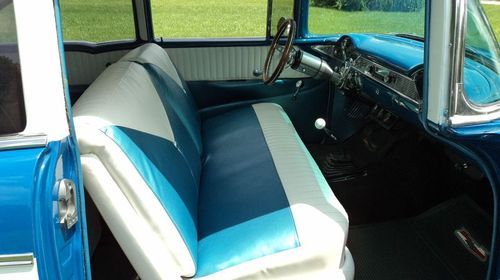 '56 chevy -beautifully restored car - clean inside, out, and underneath- 70 pics
