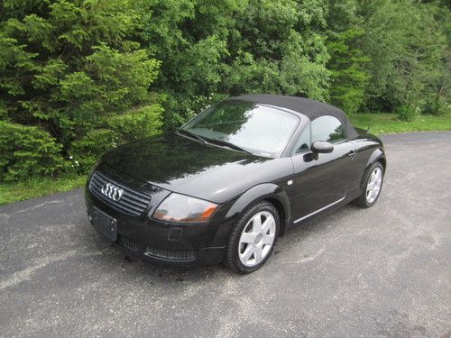 2001 audi tt convertible 1.8lt 5 speed leather a/c roadster drives great!!