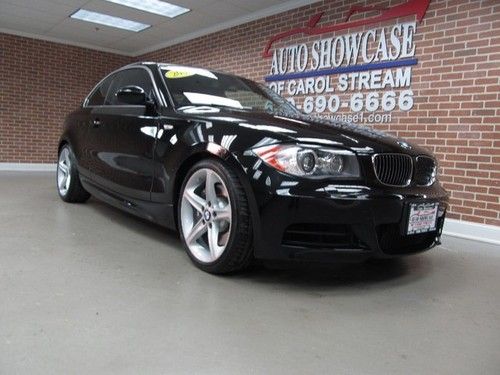 2009 bmw 135i coupe navigation 6 speed low miles manual
