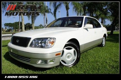 Super nice lexus ls400 low miles just like new car, fully serviced clean carfax