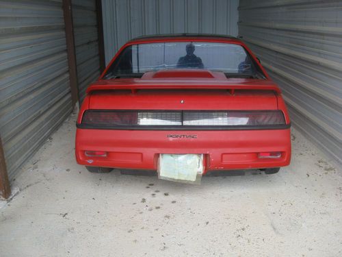 1988 red fiero formula gt project car