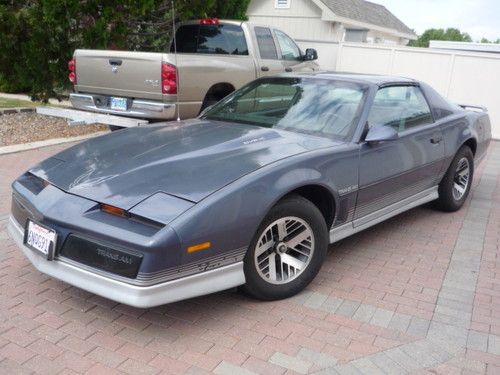 1984 trans am factory original 5.0 h.o. ws6  t-top clean