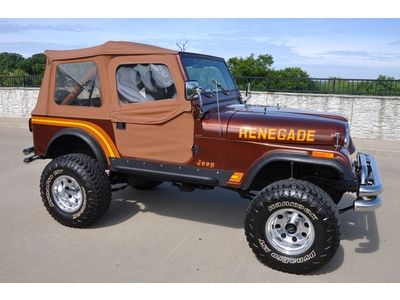 Lifted Jeep Renegade >> Purchase used 1984 Jeep CJ 7 Renegade Lifted on 33 inch ... Lifted Jeep Renegade >> Purchase used 1984 Jeep CJ 7 Renegade Lifted on 33 inch ...