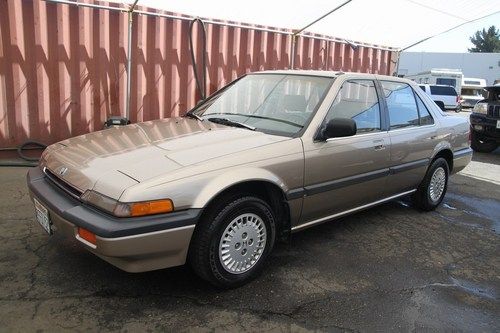 1987 honda accord lx low miles sedan automatic 4 cylinder no reserve