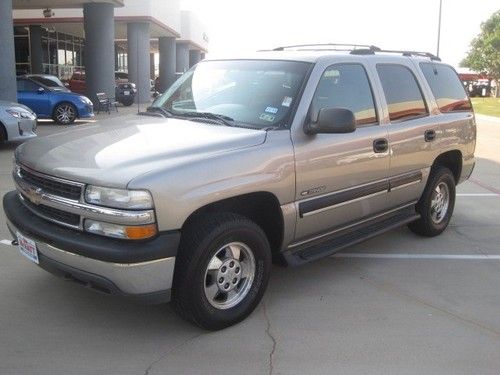 2001 chevrolet tahoe ls 4x4 5.3l v8 auto leather 2 owners