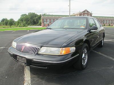 1997 lincoln continental only 76k miles sunroof leather rims htd seat no reserve