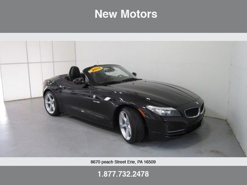 2011 bmw z4 sdrive30i convertible 3.0l in black sapphire with 12k miles