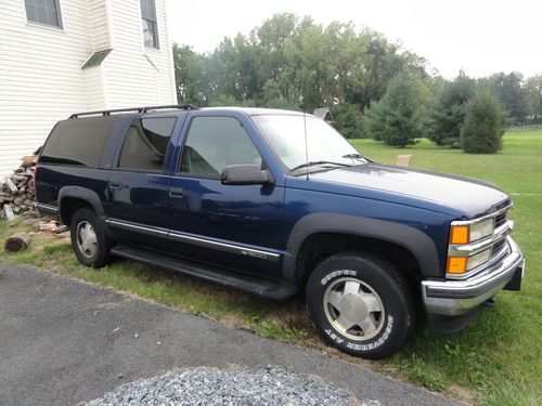 1999 chevrolet k1500 suburban lt sport utility 4-door 5.7l