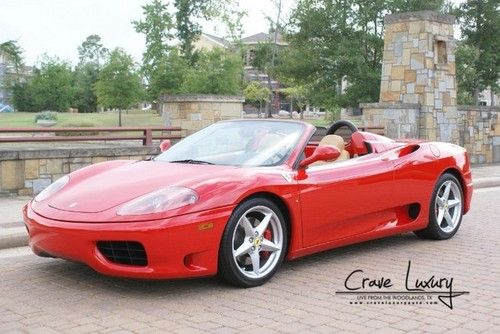 Ferrari 360 spider f1 well equipped call today