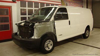No reserve in az - 2005 chevy express 2500 cargo van - clean title - off lease