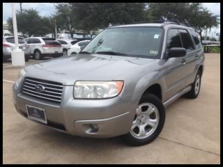 2007 subaru forester awd 4dr h4 at sports x automatic cd player low miles