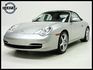 2003 porsche 911 carrera convertible pwr heated seats leather low miles