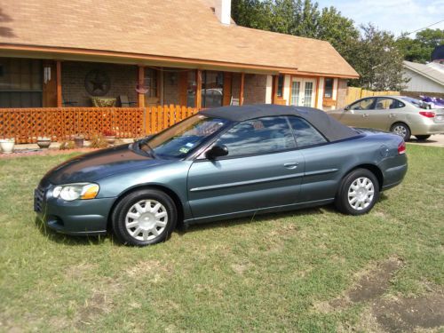 2005 chrysler sebring base convertible 2-door 2.4l