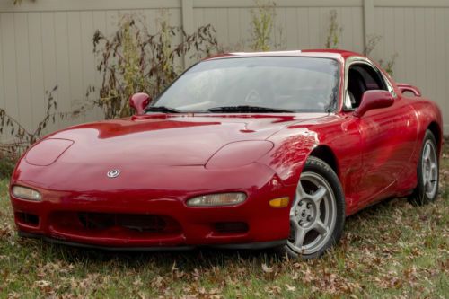 Clean 1993 red mazda rx7 r2 fd turbo rotary import of the year only 731 made!