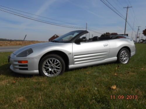 No reserve! spyder gt conv auto leather power top low low miles absolute auction