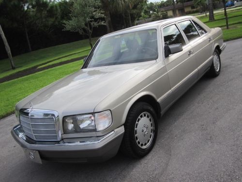 Classic mb 420sel garage kept low miles clean carfax fully loaded mint condition