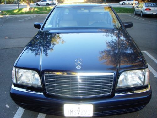 1995 mercedes benz s500 diplomat blue only 67k mile loaded super clean in/out