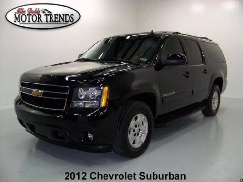 2012 chevy suburban lt sunroof dual dvd leather heated seats boards tow pkg 33k