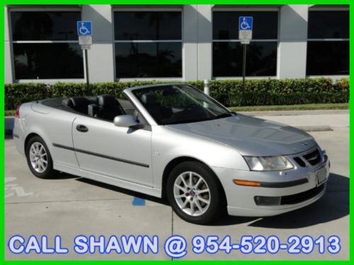2004 saab 9-3 arc convertible, only 50,000miles,mercedes-benz dealer, go topless