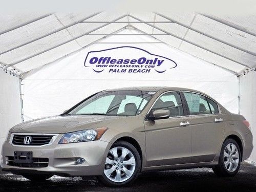 Leather moonroof factory warranty cruise control all power off lease only