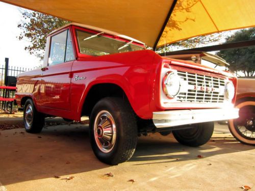 1966 ford bronco u14, 302 v8, automatic, original removable steel top!