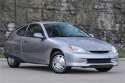 No reserve! 2003 honda insight cvt hybrid a/c new tires clean carfax great mpg!