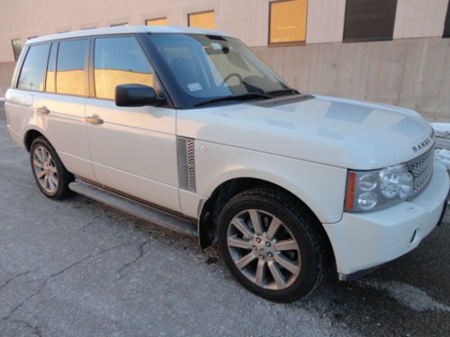 2007 range rover supercharged 35k miles see video 1 owner rear entertainment