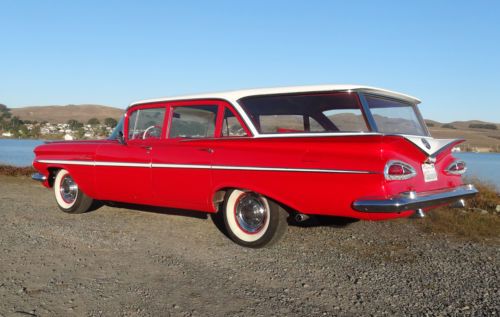 1959 chevrolet kingswood station wagon chevy brookwood nomad automatic