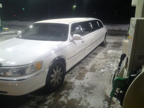 2001 lincoln town car 10 passenger limousine limo stretch