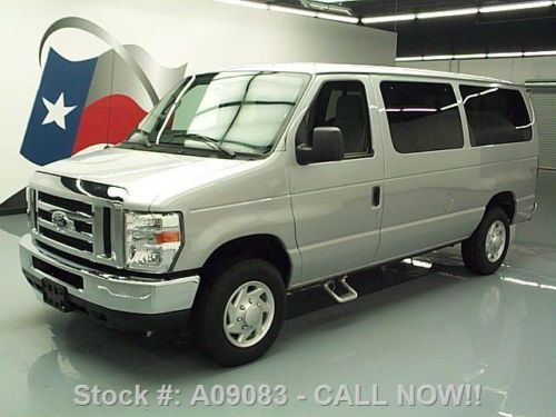 2012 ford e-350 12-passenger van 5.4l v8 one owner 46k texas direct auto