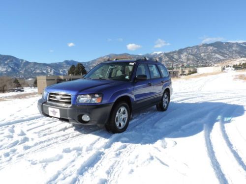 2004 subaru forester 4dr 2.5 x