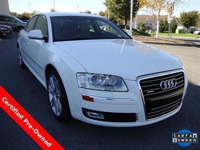 10 a8 quattro,certified, leather, bose stereo,clean carfax, one owner, automatic