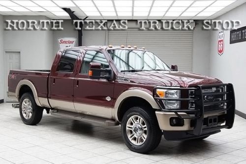 2011 ford f250 diesel 4x4 king ranch navigation vented seats tailgate step texas