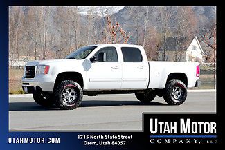 2008 gmc sierra 2500hd crew cab 6.6l duramax turbo diesel 4x4 sunroof nav dvd