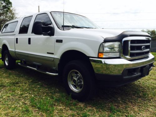 2002 ford f-250 lariat 4x4 7.3l powerstroke crew cab