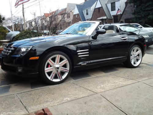 Chrysler crossfire convertible limited  6 speed manual show condition