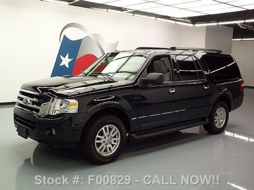 2014 ford expedition el 4x4 sunroof 3rd row tow 15k mi texas direct auto