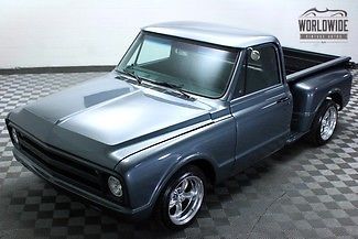 1967 chevy shortbed custom pickup! restored! v8! fast!