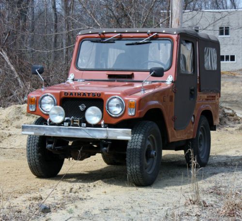 1976 f10 taft daihatsu - beach truck or jeep troop carrier fj40 like