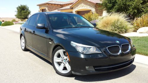 2008 bmw 528i, very clean, runs and drives excellent, smogged, no reserve