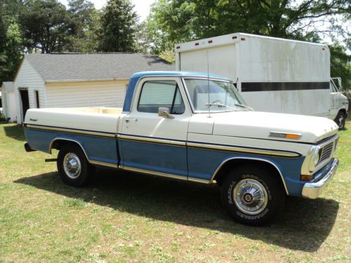 1970 ford f100 ranger 302 automatic short bed!!