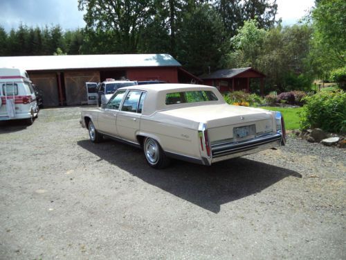 Classic 1985 Cadillac Fleetwood Brougham, 58k ACT. Miles One Owner All Original, image 5