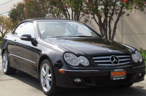 Used 06 mercedes benz clk350 cabriolet leather power seats alloy wheels clean