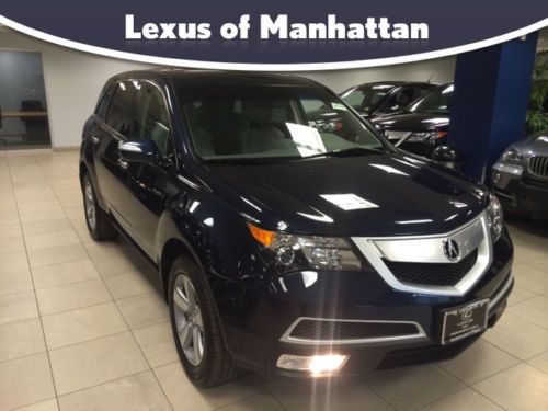 2012 acura mdx tech pkg pre owned gps navigation bluetooth low miles