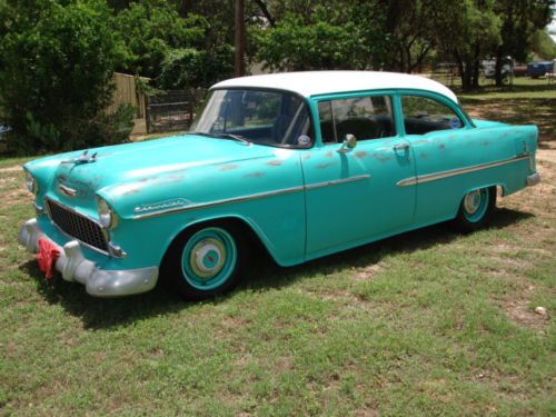 1955 chevrolet -two door sedan, equipped with ls2 &amp; 4l60e